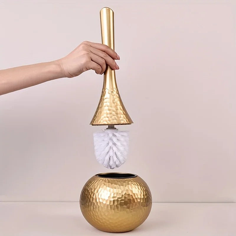 Luxe Hammered Brush Set