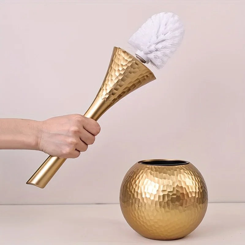 Luxe Hammered Brush Set