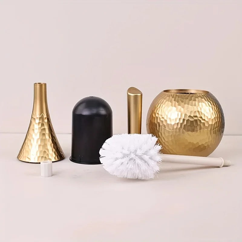 Luxe Hammered Brush Set