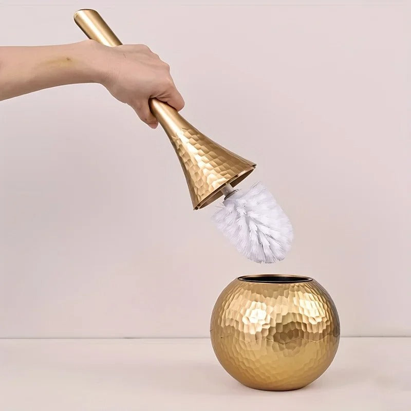 Luxe Hammered Brush Set